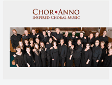 Tablet Screenshot of choranno.org